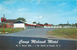 NY, Fonda, New York, Camp Mohawk Motel, Exterior View, Moderne Studio No 59613