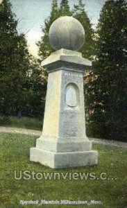 Haystack Monument - Williamstown, Massachusetts MA