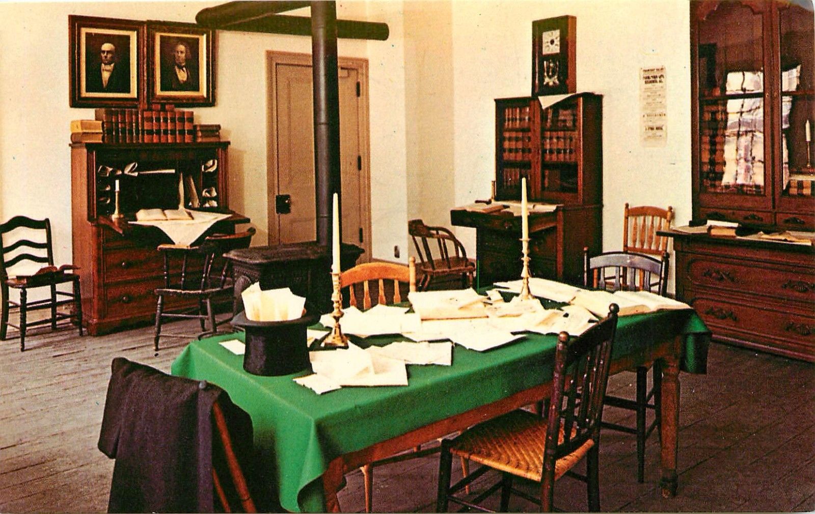 Lincoln & Herndon Abraham Lincoln Law Office Springfield Illinois