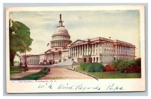 Vintage 1906 Postcard Panoramic View of The US Capitol Washington DC