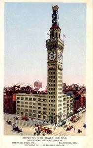 MD - Baltimore. Bromo-Seltzer Tower Building