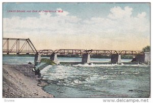 Lower Bridge and Dam at JANESVILLE, Wisconsin, 00-10s