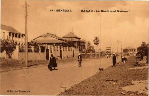 CPA AK Senegal-Dakar-Le Boulevard National (235557)