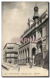 Algeria Constantine Old Postcard City Hall