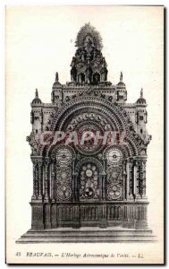 Old Postcard Beauvais The Astronomical Clock of Truth