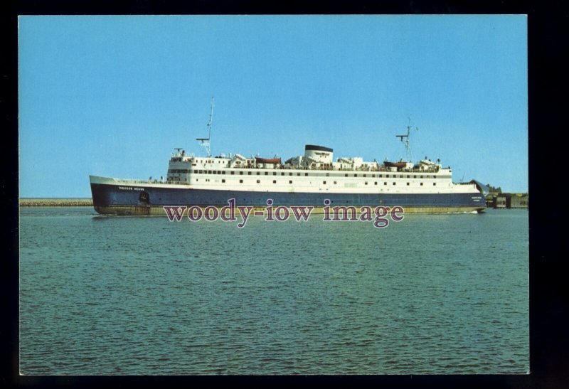 FE3531 - German Ferry - Theodor Heuss , built 1957 - postcard