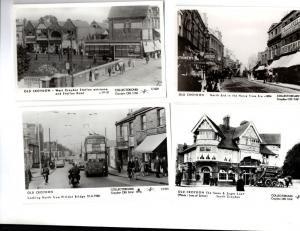 Four Postcards of Old Croydon - Collectorcard Real Photo