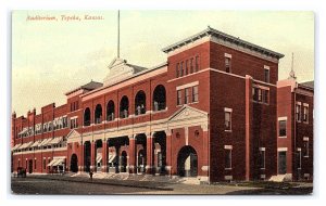 Postcard Auditorium Topeka Kansas