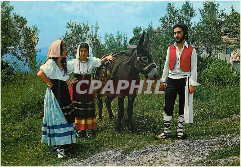 Postcard Modern Arpino Pittoresco Costume characteristic peasant folklore