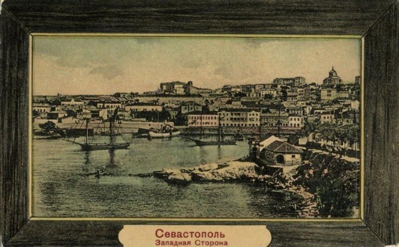 ukraine russia, CRIMEA SEVASTOPOL, West Side (1910s) Postcard