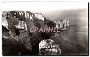 Old Postcard Etretat Cliffs