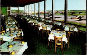 PC Restaurant Overlooking St. Joseph County Airport Runway South Bend, Indiana