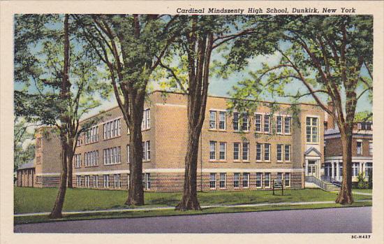 New York Dunkirk Cardinal Mindszenty High School Curteich