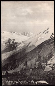 British Columbia Asulkan Pass and Mt. Dawson - Divided Back