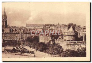 Postcard From Old St. Malo Porte Saint Vincent View