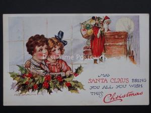 Christmas SANTA CLAUS BRINGS YOU ALL YOU WISH c1926 Fred Spurgin by A&H Ltd 759