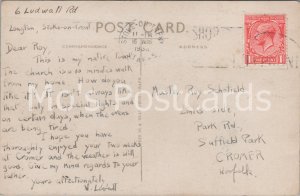 Genealogy Postcard - Schofield, Links Side, Park Road, Cromer, Norfolk GL4791
