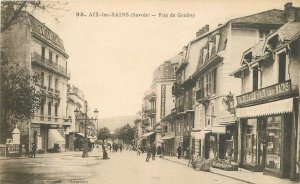 Postcard C-1910 France Rue de Geneve roadside 22-13764