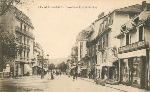 Postcard C-1910 France Rue de Geneve roadside 22-13764