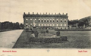 Bakewell Derbyshire England~Chatsworth House~South Front~Artistic Photo POSTCARD