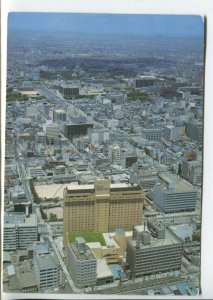 441201 Japan 1976 year airmail RPPC to Germany Osaka Kanko Hotel advertising