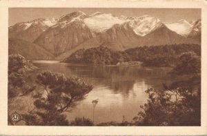 New Zealand Lake Manapouri Vintage Postcard 06.43