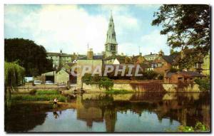 Old Postcard Mary's Church Stamford