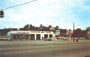 New Concord OH Hammond Chevrolet Sales Dealership, Postcard