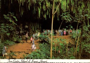 Hawaii Kauai Beautiful Fern Grotto