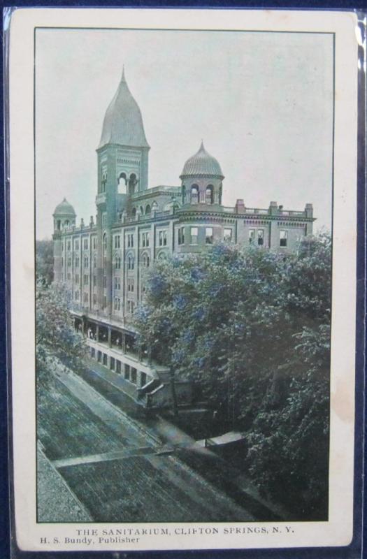 The Sanitarium Clifton Springs NY 1909