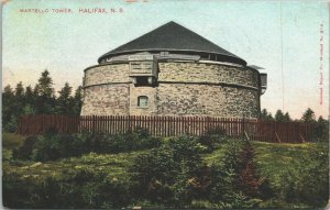 Canada Martello Tower Halifax Vintage Postcard 03.60