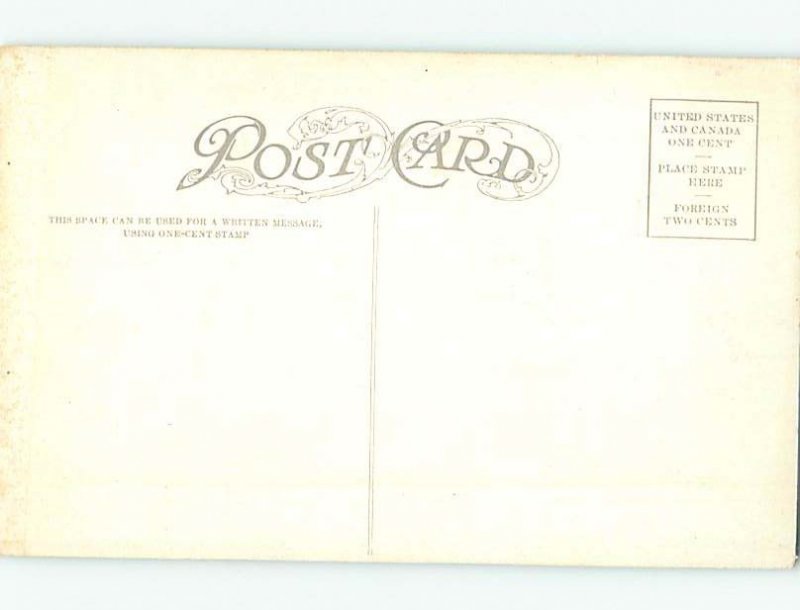 Divided-Back RUSTIC SCENE Cody Wyoming WY hk4061