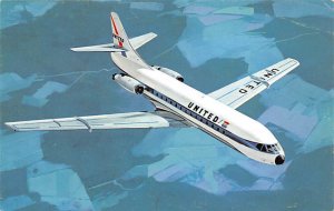The Caravel is the third member of the world's largest jet fleet United Airpl...