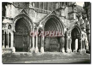 Modern Postcard Chartres The Cathedral of Our Lady (XII XVI century.) North P...