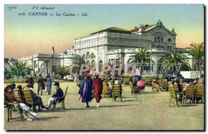 Old Postcard Cannes Casino