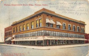 NAMPA DEPARTMENT STORE Nampa, Idaho Canyon County 1912 Vintage Postcard