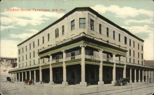 Texarkana AR TX Huckins House c1910 Postcard