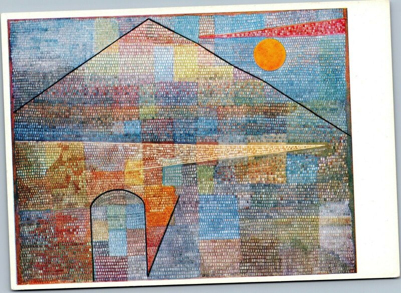 postcard art - Paul Klee - Ad Parnassum