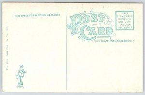 Atlantic City NJ~Moonlight Shines Thru Clouds~Shelburne Hotel Guests~Nite~c1910