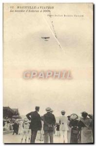 Old Postcard Jet Aviation Aviation Marseille The rise of & # 39Aubrun