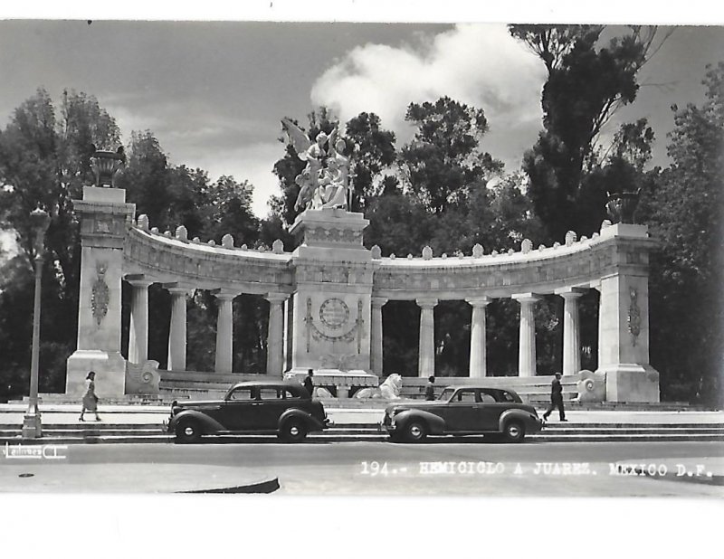 RPPC Hemiciolo A Juarez Mexico D.F. Kodak Mexicana  LTD