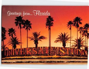 Postcard Universal Studios Florida, Greetings from... Florida, Orlando, Florida