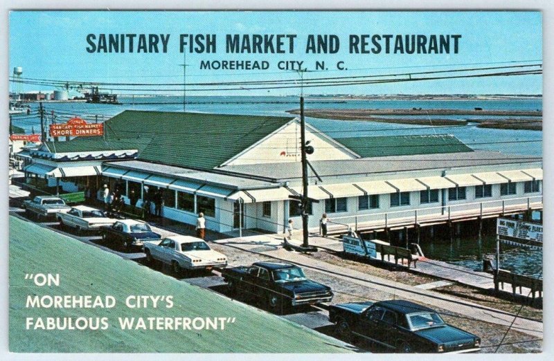 1960'S Morehead City NC Fish Market & Restaurant*Tar Heel Hush Puppies Recipe United States