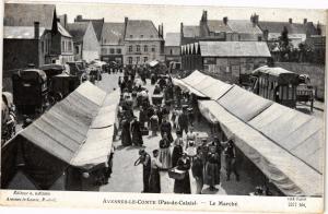 CPA AK Avesnes-le-Comte - Le Marché (220180)