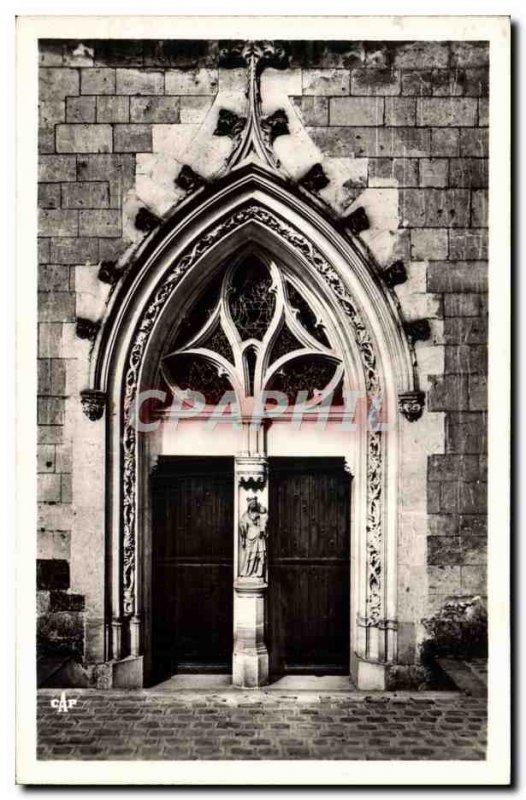 Postcard Modern Mortagne L & # 39Eglise South Portal