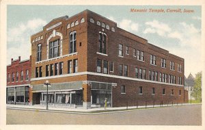 Masonic temple Carroll, Iowa  