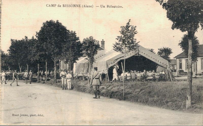 Military Camp de Sissonne WW1 01.75