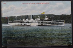 Day Line Steamer Hendrick Hudson - 1908 or 1909