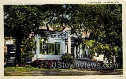 Green Leaves in Natchez, Mississippi