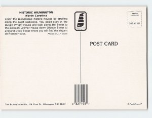Postcard Historic Wilmington, North Carolina